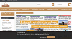 Desktop Screenshot of fokhagymavetomag.hu